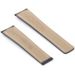 استيك ساعه جلد ازرق