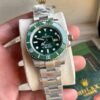 ساعة رولكس صب مارينر ميرور اوريجينال Rolex submariner استيك سيلفر مينا زرقا