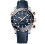 ساعة Omega Seamaster هاي كوبي كحلي 44 مم بسوار جلد