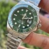 ساعة رولكس صب مارينر ميرور اوريجينال Rolex submariner استيك سيلفر مينا زرقا