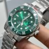 ساعة رولكس صب مارينر ميرور اوريجينال Rolex submariner استيك سيلفر مينا زرقا