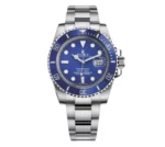 ساعة رولكس Submariner هاي كوبي بمينا أزرق وسوار فضي