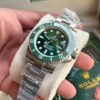 ساعة رولكس صب مارينر ميرور اوريجينال Rolex submariner استيك سيلفر مينا زرقا