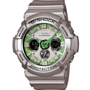 ساعة G‑Shock GA‑200SH‑8A هاي كوبي رمادي 55.1 مم