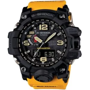 ساعة G‑Shock Mudmaster GWG‑1000‑1A9 هاي كوبي بسير أصفر