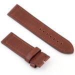 استيك ساعة تيسوت بلون بنى من الجلد