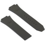 استيك ساعه اسود مطاط