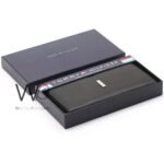 ⁦محفظة Tommy Hilfiger سوداء للجنسين SKU L8651⁩ - الصورة ⁦6⁩