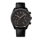 ساعة Omega Seamaster هاي كوبي أسود 44 مم بسوار جلد