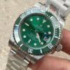 ساعة رولكس صب مارينر ميرور اوريجينال Rolex submariner استيك سيلفر مينا زرقا