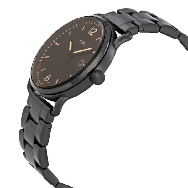 fs5277-fossil-watch-men-black-metal-commuter-3 ساعه فوسيل للرجال FS5277