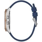 ساعة Guess W1108G4 بسوار سيليكون أزرق