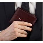 محفظة تومي هيلفيغر بني اصلية