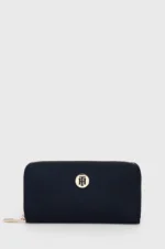 محفظة تومي هيلفيغر جلد طبيعي اسود للنساء اصلية