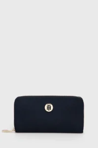 محفظة تومي هيلفيغر جلد طبيعي اسود للنساء اصلية