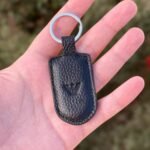 محفظة امبوريو ارماني جلد اسود للرجال