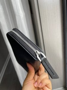 محفظة Calvin Klein للنساء جلد طبيعي اسود اصلية