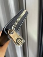 محفظة تومي هيلفيغر جلد طبيعي اسود للنساء اصلية