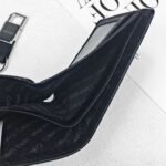 طقم محفظة Calvin Klein وميدالية جلد طبيعي اسود