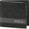 محفظة Guess جلد اسود