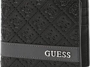 محفظة Guess جلد اسود
