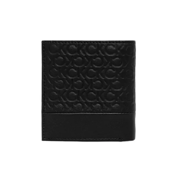 محفظة كالفن كلاين جلد اسود