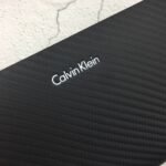 محفظة Calvin Klein جلد طبيعي اسود