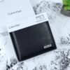 محفظة Calvin Klein جلد اسود
