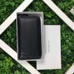 محفظة كالفن كلاين جلد اسود