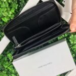 محفظة كالفن كلاين جلد اسود