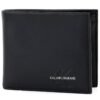 محفظة Calvin Klein جلد طبيعي اسود