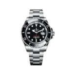 ساعة رولكس Sea-Dweller هاي كوبي بمينا أسود وسوار فضي 44 مم
