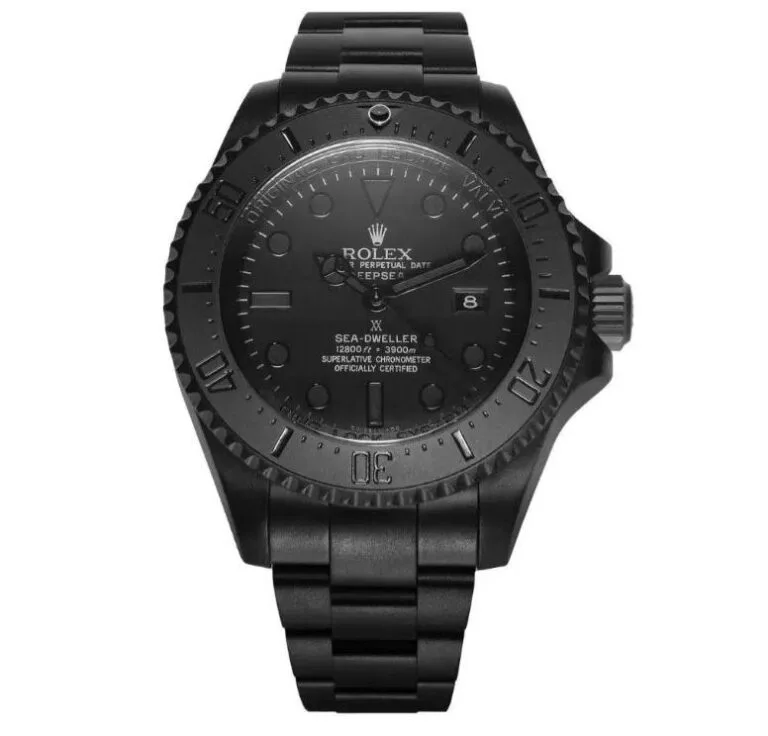 رولكس ديب سي فانتوم بلاك ميرور أوريجنال