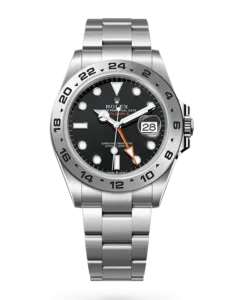 ساعه رولكس اكسبلورَر مينا اسود ميرور أوريجنال Rolex