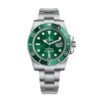 ساعة رولكس صب مارينر ميرور اوريجينال Rolex submariner استيك سيلفر مينا زرقا