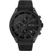1513720-hugo-boss-watch-men-black-dial-rubber-strap-quartz-battery-analog-chronograph-velocity ساعة هوجو بوس للرجال 1513720