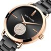 mf0222l-05-mini-focus-watch-for-women-black-crystals-dial-stainless-steel-metal ساعة ميني فوكس للنساء MF0222L-05