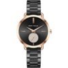 mf0222l-05-mini-focus-watch-for-women-black-crystals-dial-stainless-steel-metal-strap-quartz-b ساعة ميني فوكس للنساء MF0222L-05