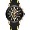 mf0287g-02-mini-focus-watch-for-men-black-dial-rubber-strap-quartz-battery-analog-chronograph ساعة ميني فوكس للرجال MF0287G-02