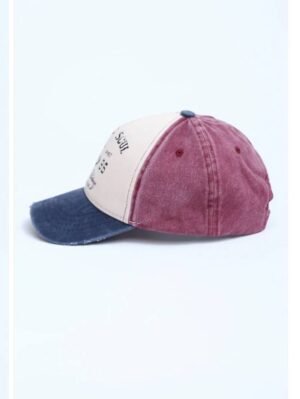 كاب بيسبول من Revin كحلي واحمر وابيض