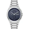 1514048-hugo-boss-watch-men-blue-dial-metal-stainless-silver-strap-quartz-battery-analog-chronograph-steer ساعة هوجو بوس للرجال 1514048