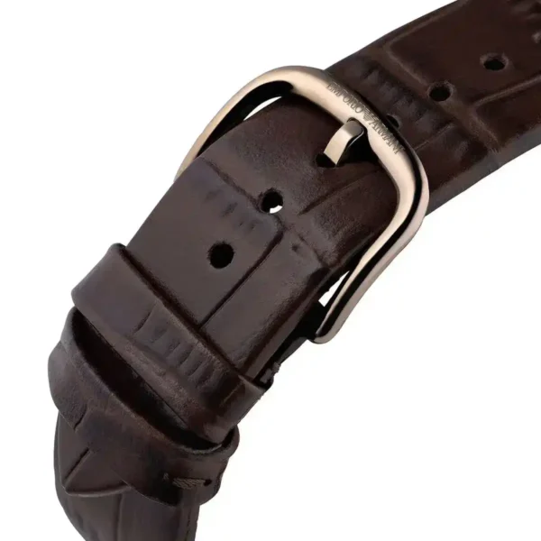 ساعة امبيرو ارماني أوستيك جلد بني – الأوستيك