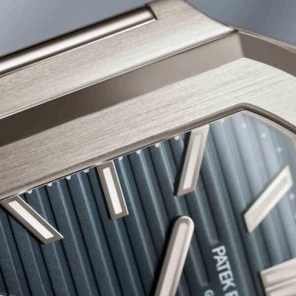 ساعة باتيك فليب أوتوماتيك استيك معدن فضي – مينا أزرق مع تاريخ