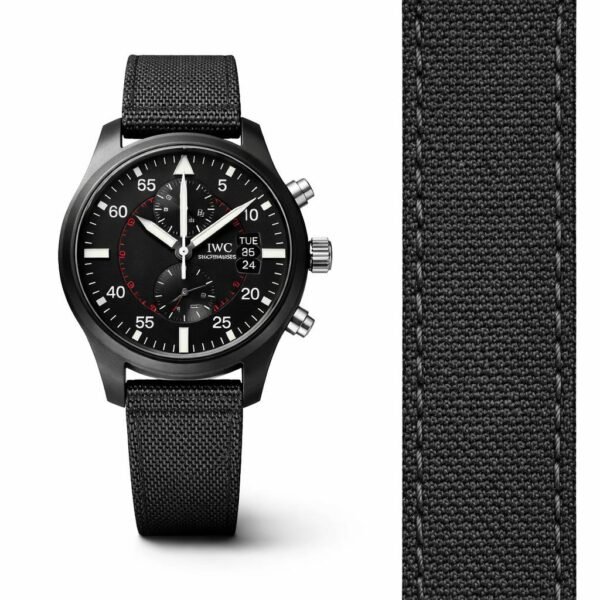 908ba052-bd9a-4492-8b2b-5394d7d917e4 ساعة IWC Pilot’s Watch Double Chronograph TOP GUN Ceratanium