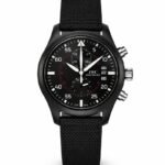 ساعة IWC Pilot’s Watch Double Chronograph TOP GUN Ceratanium - الصورة 2