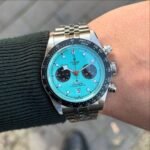 ⁦ساعة Tudor بلاك باي كرونو ( المينا التيفاني )⁩ - الصورة ⁦3⁩