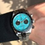 ⁦ساعة Tudor بلاك باي كرونو ( المينا التيفاني )⁩ - الصورة ⁦4⁩