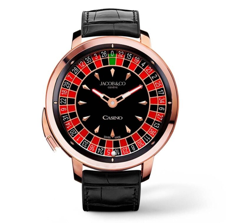 ساعة جاكوب أند كو كازينو - إصدار الذهب الوردي الملكي