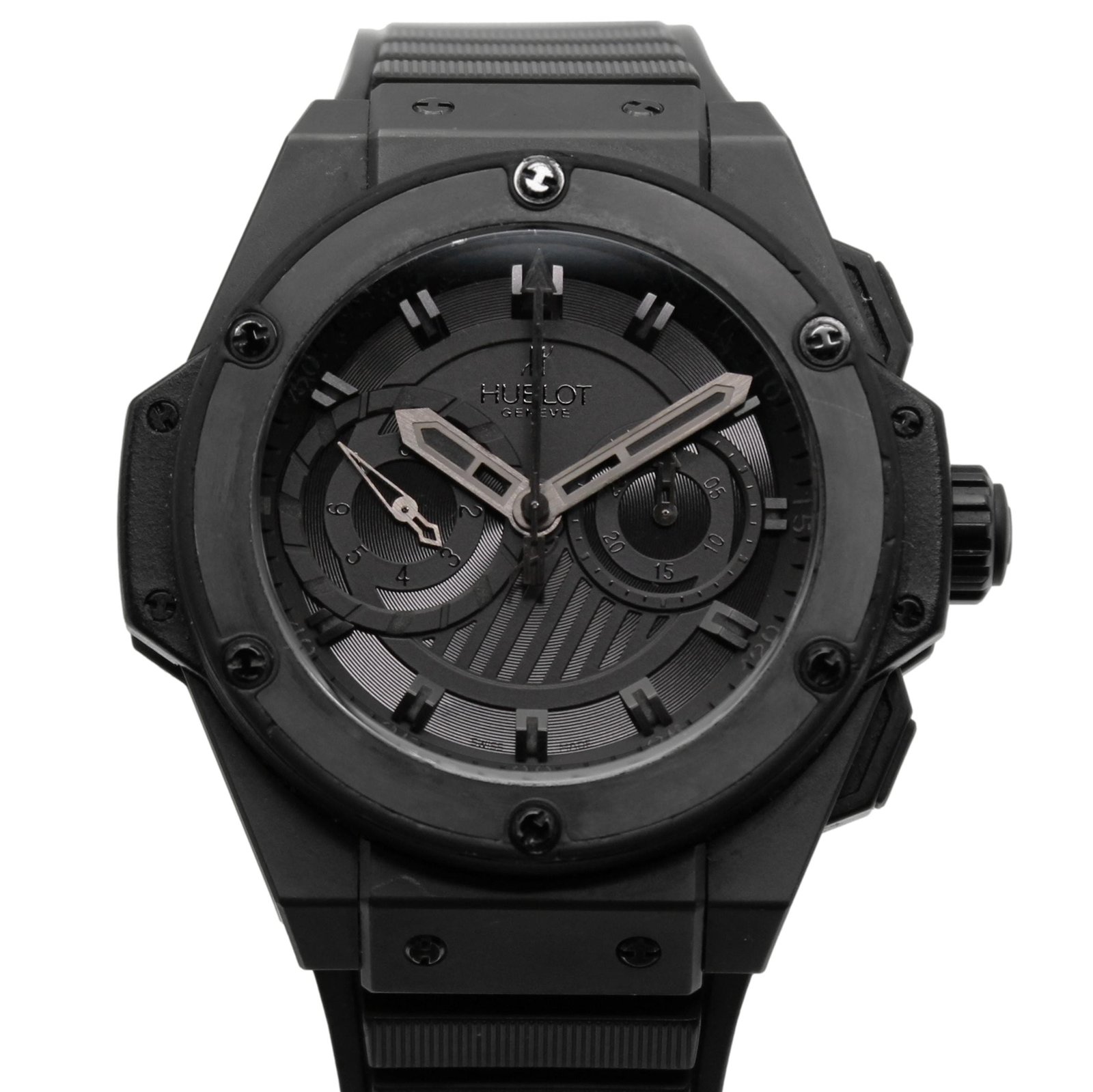 Hublot-King-Power-Foudroyante-Chronograph-48mm-Black-Ceramic-715.CI_.1110.RX-zaeger ساعة هوبلت بيج بانج ميرور أوريجنال