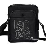 شنطة كروس Lacoste رجالي أسود كود 1107